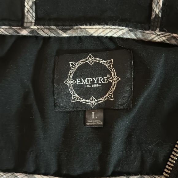 Empyre black light weight utility jacket w/ many pockets L - Picture 6 of 12